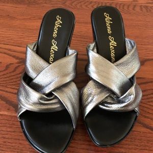Athena Alexander wedge slides.